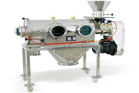 臥式氣流篩進(jìn)料口出現(xiàn)飛料怎么辦？