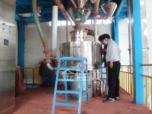 立式氣流篩使用現(xiàn)場(chǎng)！